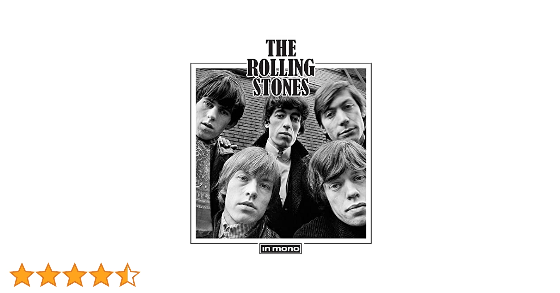 The Rolling Stones UK版 mono  B1X/1Press The Rolling Stones The Rolling Stones (UK) 180g LP (Mono)